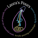 Laura's Pours - Free-spirited art for colourful souls - Acrylic pouring workshops - Sip & Pour events